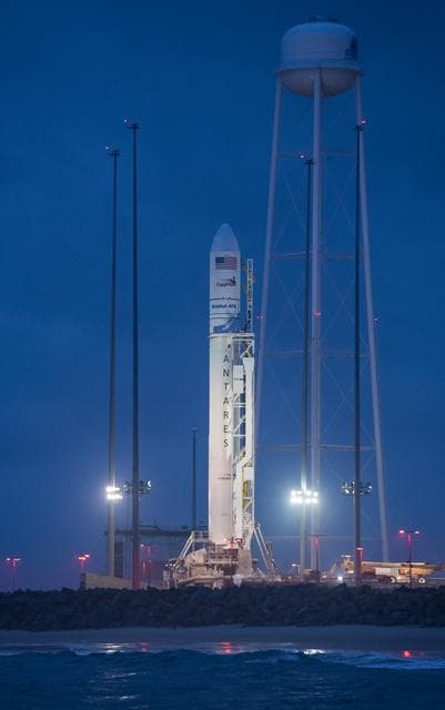 NASA image: Orbital ATK CRS-9 on the Pad