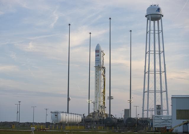 NASA image: Orbital ATK CRS-9 on the Pad