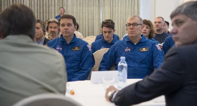NASA image: Expedition 55 Landing Preparations