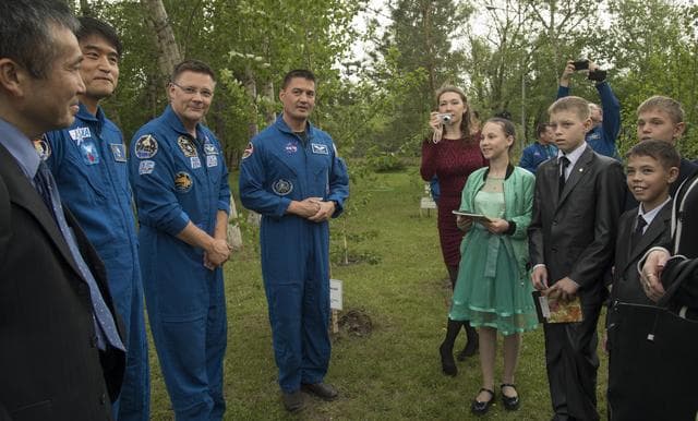 NASA image: Expedition 55 Landing Preparations