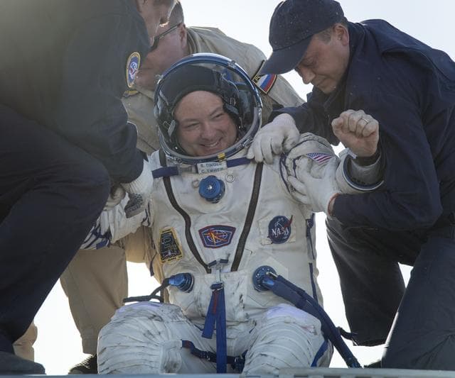 NASA image: Expedition 55 Soyuz MS-07 Landing