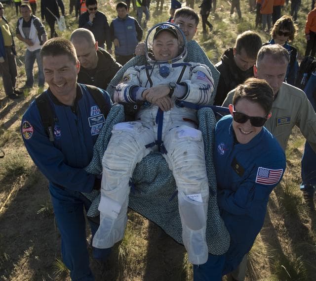 NASA image: Expedition 55 Soyuz MS-07 Landing