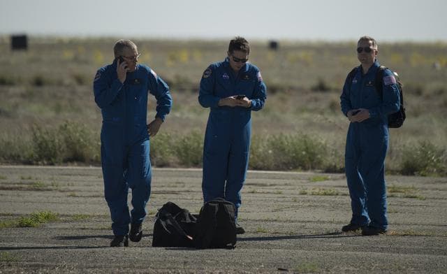 NASA image: Expedition 55 Landing Preparations