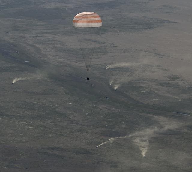 NASA image: Expedition 55 Soyuz MS-07 Landing