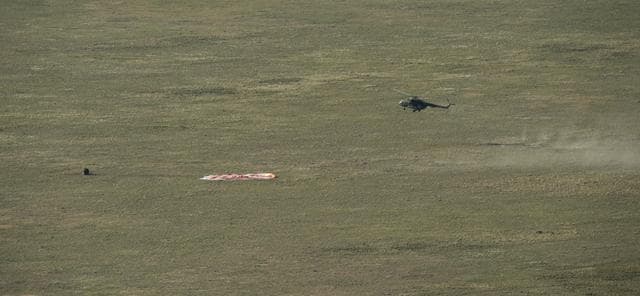 NASA image: Expedition 55 Soyuz MS-07 Landing