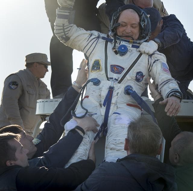 NASA image: Expedition 55 Soyuz MS-07 Landing