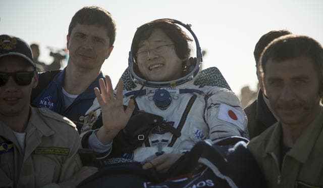 NASA image: Expedition 55 Soyuz MS-07 Landing