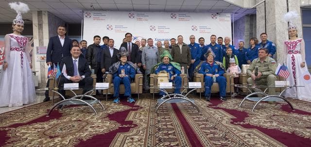 NASA image: Expedition 55 Soyuz MS-07 Landing