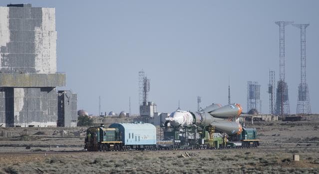 NASA image: Expedition 56 Soyuz Rollout