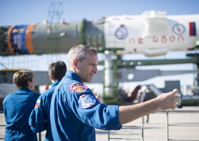 NASA image: Expedition 56 Soyuz Rollout