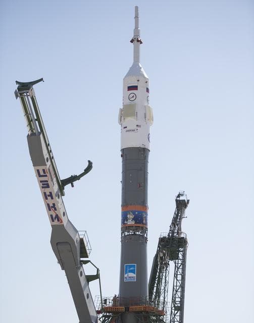 NASA image: Expedition 56 Soyuz Rollout