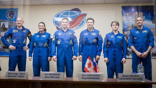 NASA image: Expedition 56 Press Conference