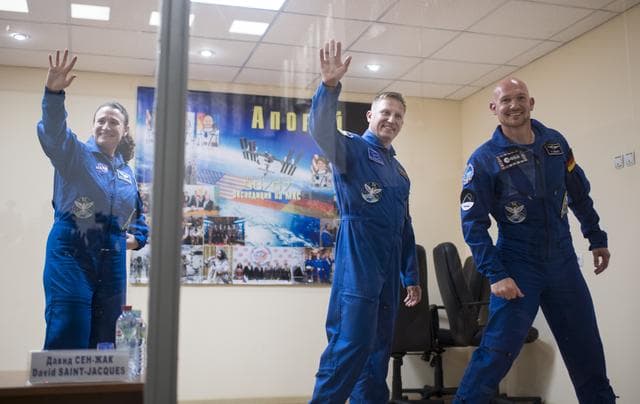 NASA image: Expedition 56 Press Conference