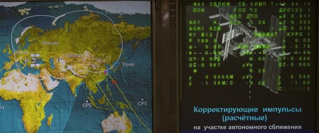 NASA image: Expedition 56 Soyuz Docking