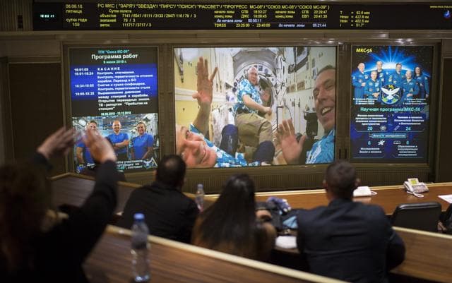 NASA image: Expedition 56 Soyuz Docking