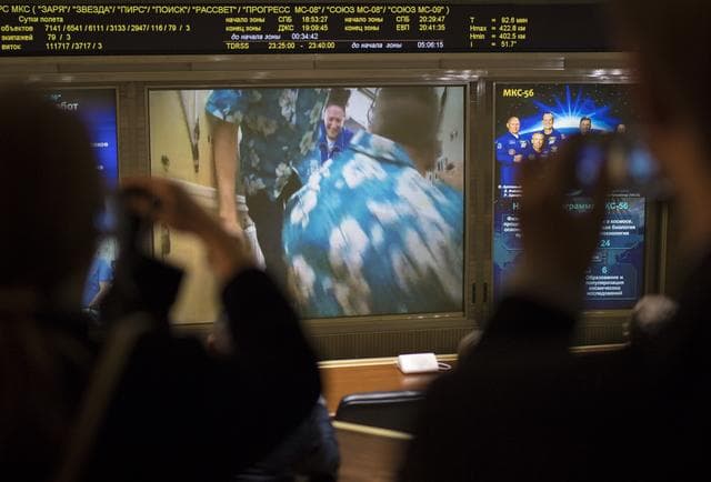 NASA image: Expedition 56 Soyuz Docking