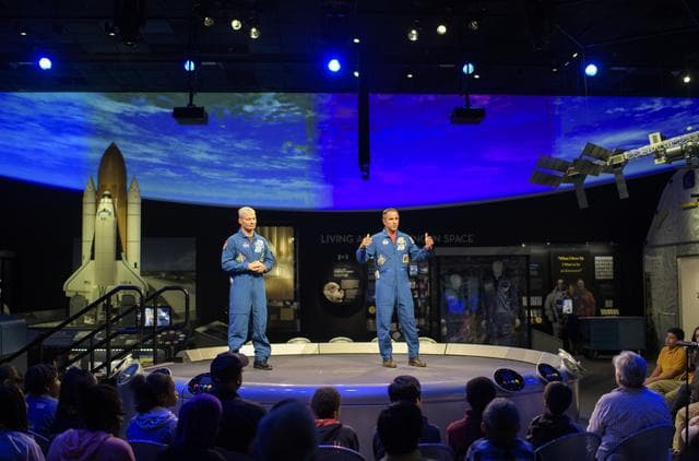 NASA image: Expedition 54 Postflight Presentation at NASM