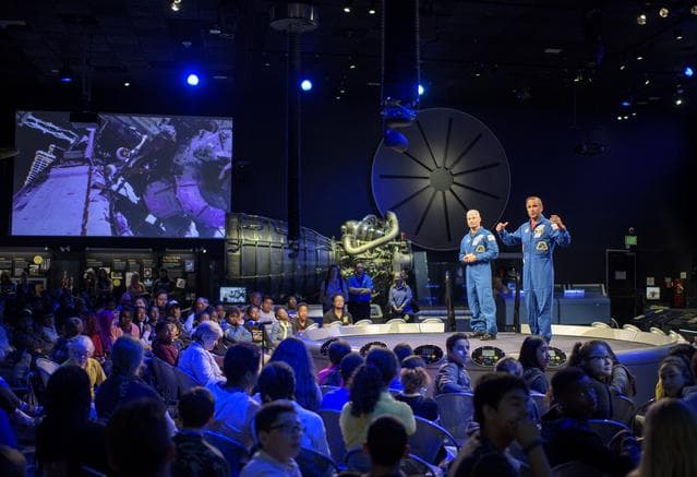 NASA image: Expedition 54 Postflight Presentation at NASM