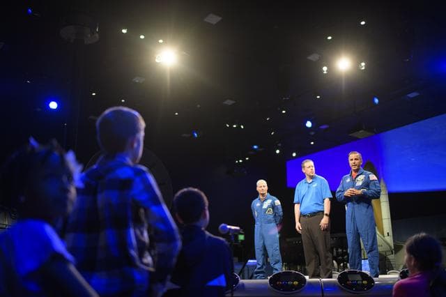 NASA image: Expedition 54 Postflight Presentation at NASM