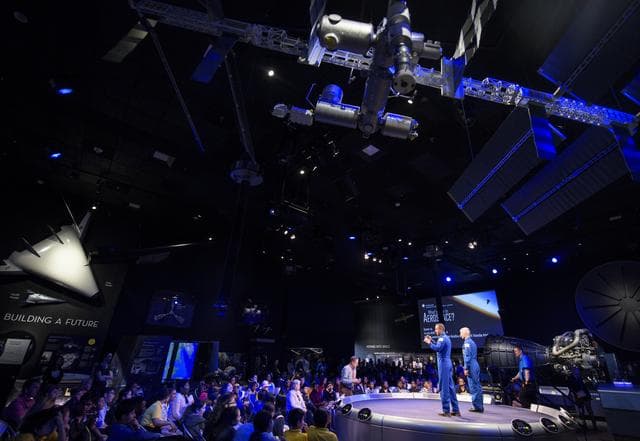 NASA image: Expedition 54 Postflight Presentation at NASM