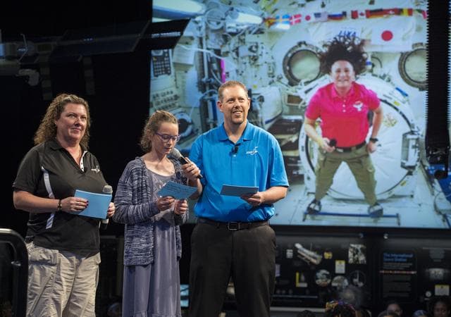 NASA image: Astronaut Serena Auñon-Chancellor  at Air and Space Museum