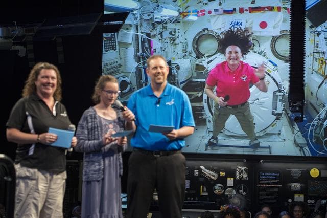 NASA image: Astronaut Serena Auñon-Chancellor  at Air and Space Museum