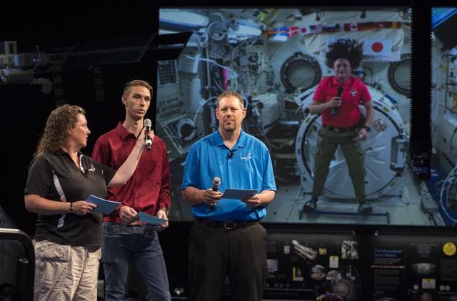 NASA image: Astronaut Serena Auñon-Chancellor  at Air and Space Museum