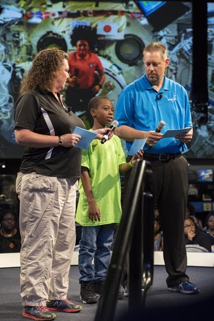 NASA image: Astronaut Serena Auñon-Chancellor  at Air and Space Museum
