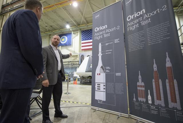 NASA image: Orion Ascent Abort-2