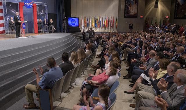 NASA image: Crews to Fly Commercial Spacecraft Announced