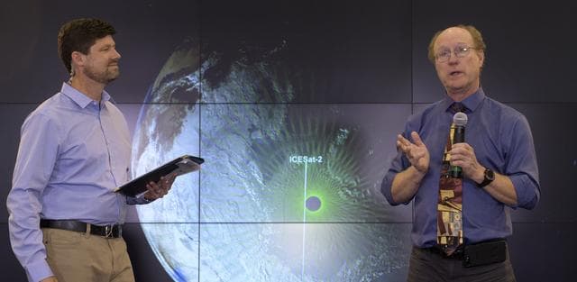 NASA image: ICESat-2 Prelaunch Briefing