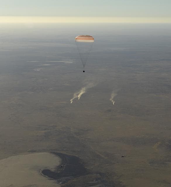 NASA image: Expedition 56 Soyuz MS-08 Landing
