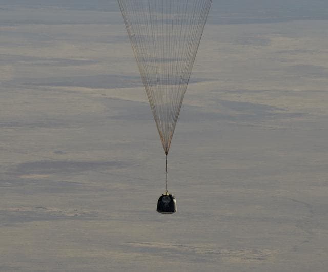 NASA image: Expedition 56 Soyuz MS-08 Landing
