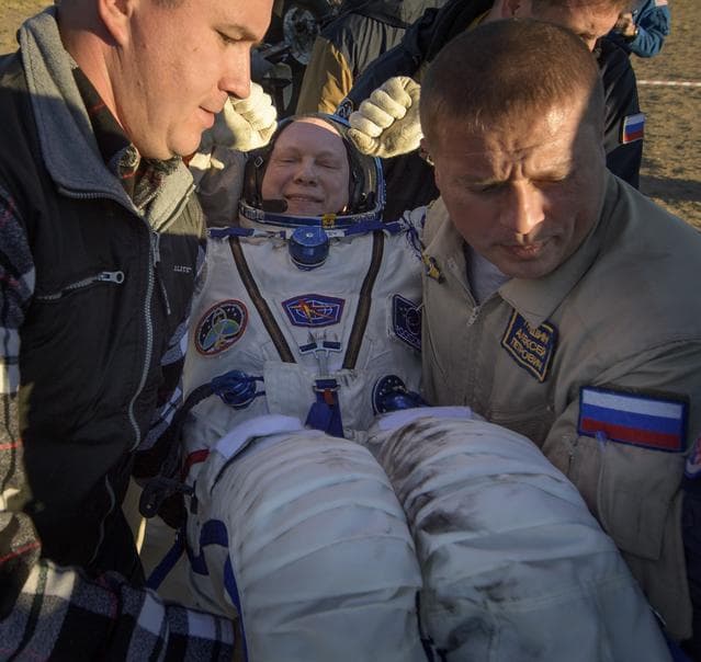 NASA image: Expedition 56 Soyuz MS-08 Landing