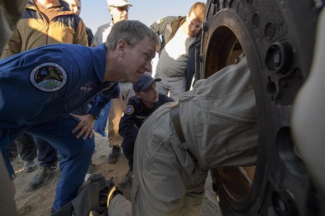 NASA image: Expedition 56 Soyuz MS-08 Landing