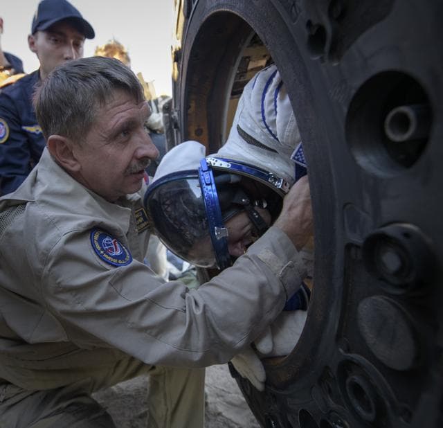 NASA image: Expedition 56 Soyuz MS-08 Landing