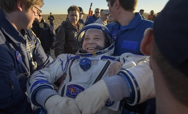 NASA image: Expedition 56 Soyuz MS-08 Landing