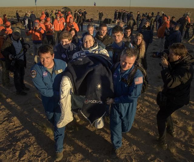 NASA image: Expedition 56 Soyuz MS-08 Landing