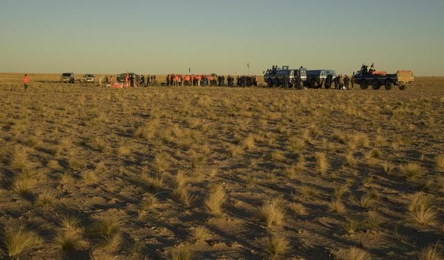 NASA image: Expedition 56 Soyuz MS-08 Landing