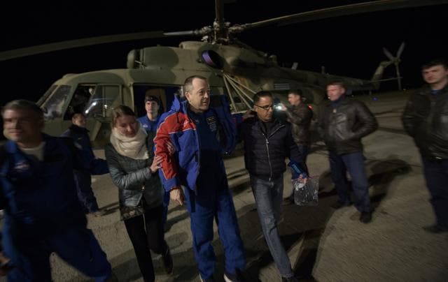 NASA image: Expedition 56 Soyuz MS-08 Landing