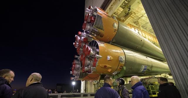 NASA image: Expedition 57 Soyuz Rollout