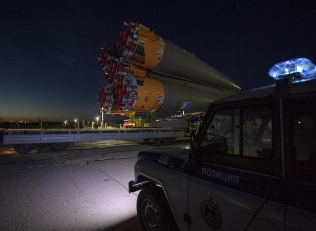 NASA image: Expedition 57 Soyuz Rollout