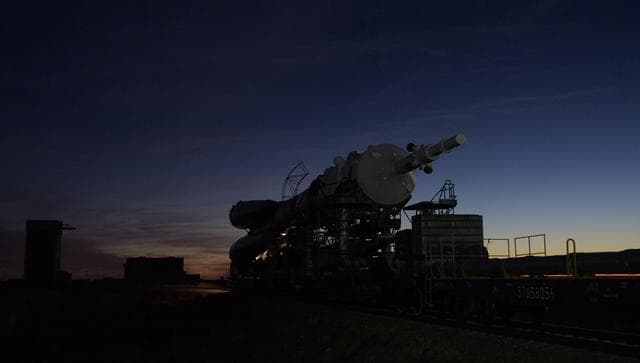 NASA image: Expedition 57 Soyuz Rollout