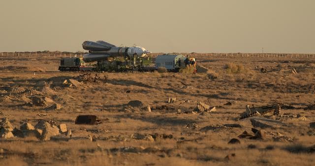 NASA image: Expedition 57 Soyuz Rollout