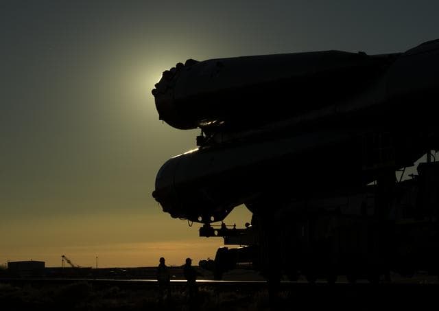 NASA image: Expedition 57 Soyuz Rollout