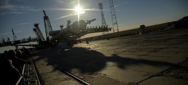 NASA image: Expedition 57 Soyuz Rollout