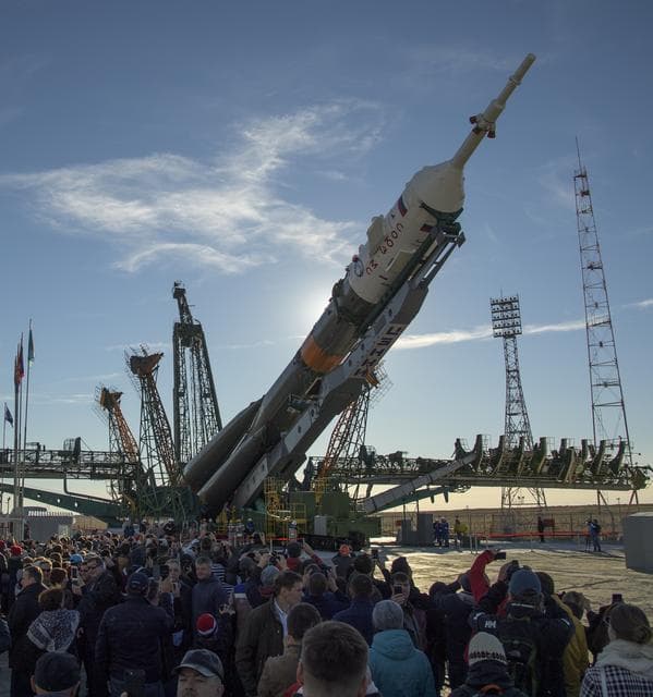 NASA image: Expedition 57 Soyuz Rollout