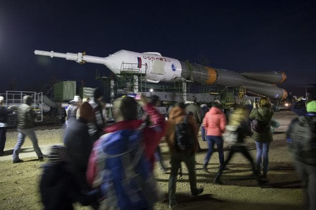 NASA image: Expedition 57 Soyuz Rollout
