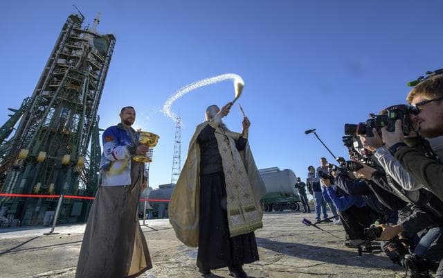 NASA image: Expedition 57 Soyuz Blessing