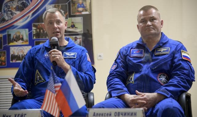 NASA image: Expedition 57 Press Conference